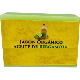 VIVONATURAL Jabón De Bergamota Orgánico Cabello, Barba Y Bigote 120gr