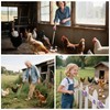 Lconvicely Egg Grabber for Chicken Eggs – Extendable Egg Picker