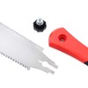 DUEBEL Japanese Fine Cut Saw, Hand Saw Ryoba Double Edge