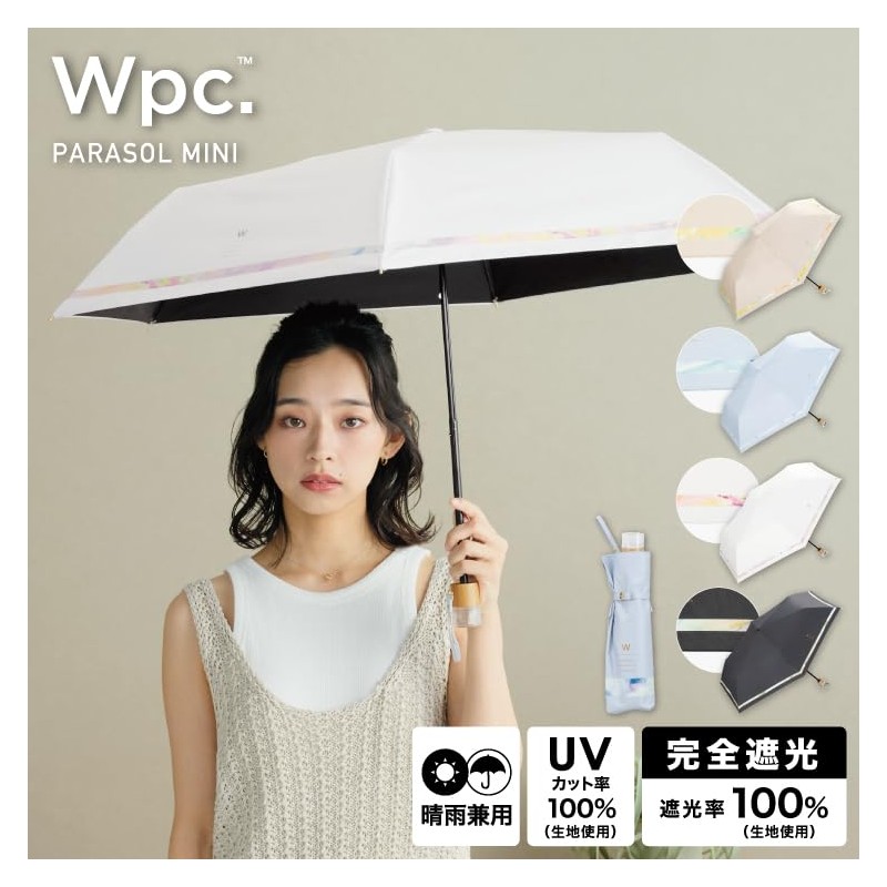 Wpc. 801-17733-102 Wpc. Parasol Light Filtering Nuance Line Mini Black