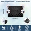 Car Window Shades, Retractable Privacy Curtain with 4 Suction Cups,