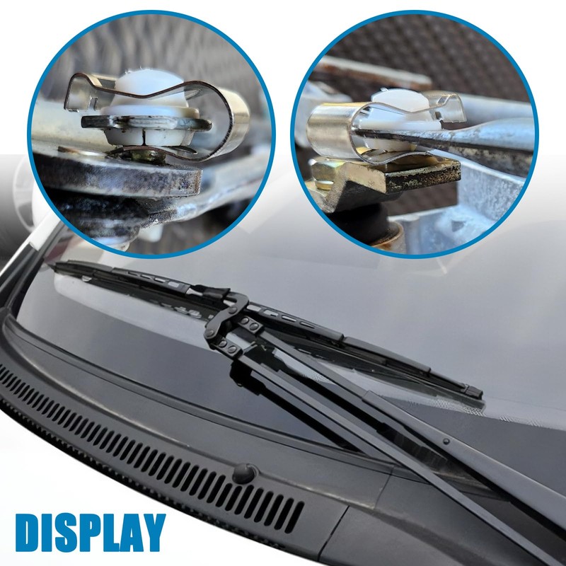 2PCS Windshield Wiper Linkage Bushings Clip,Wiper Linkage Assembly Clip to