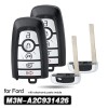 keyecu 2x Smart Remote Key Fob for Ford Explorer Expedition