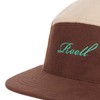 Reell 5-Panel Snapback Cap for Men and Women, Multi Brown