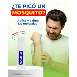 Mosquitan Roll-on After Picada De Mosquitos 20ml 3 Piezas Fresca