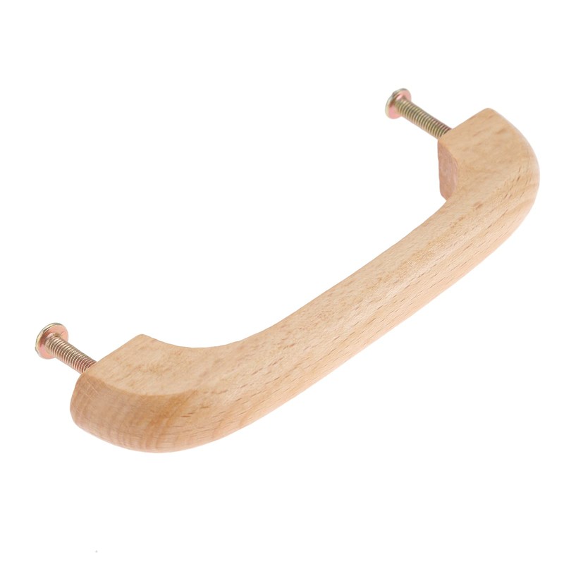 Set of 10 Wooden Handles Knobs Drawers Cabinet Cupboard Pulls