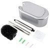 Garosa Stainless Steel Cleaning Brush with Self Opening Closing Lid,