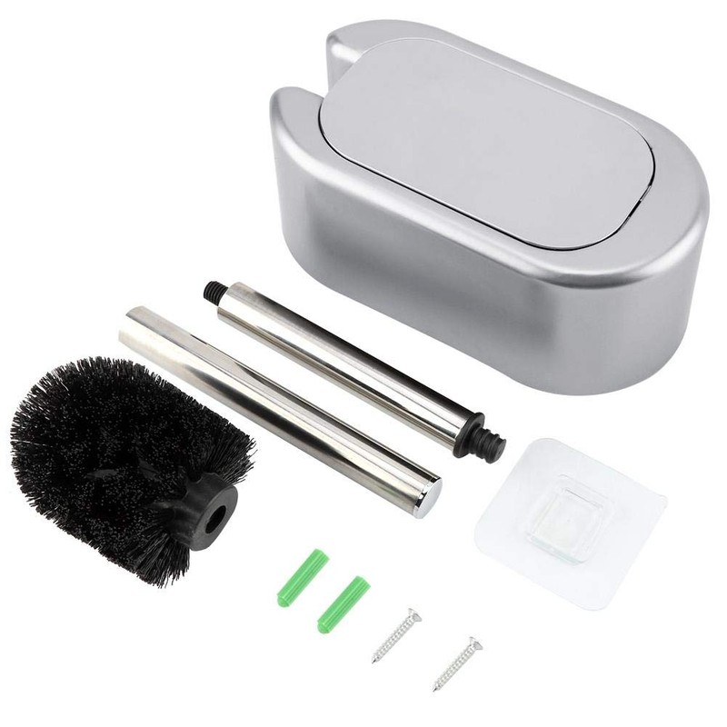 Garosa Stainless Steel Cleaning Brush with Self Opening Closing Lid,
