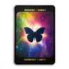 Cosmic Balance Oracle Deck: 48 Gold-Foil Cards with Celestial Butterfly