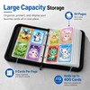 1 Large Capacity Trading Card Binder, 4-Pocket Card Holder with