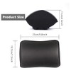 Aukee Memory Foam Car Neck Pillow Soft Leather Headrest for