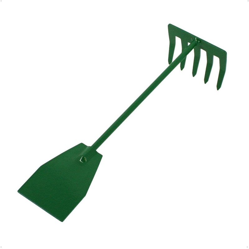 Rekord Powder Coated Steel Cemetery Tool with 5 Prongs and