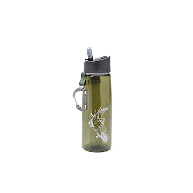 LifeStraw Drinking Bottle 0.7 L Plastic 006-6002138 2-Stage Fish Dark