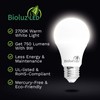 Bioluz LED 60 Watt LED Light Bulb (Uses 9 Watts)