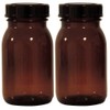 Mikken – Brown Apothecary Jar Set Including Screw Cap and