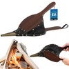 KOTARBAU® Bellows for igniting gills and fires, made of wood
