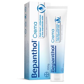 Bepanthol Hydrating Cream, Protects and Regenerates Dry and Irritated Skin, including Esthetic Treatments and Solar Exposure, 100 g