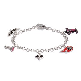 Alex and Ani Hot Wheels™ Racecar Toggle Charm Bracelet