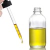 4 Pack 4oz Glass Dropper Bottles with Measured Dropper -