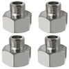 Beduan Brass Water Line Adapter 1/2" Female to 3/8" Male