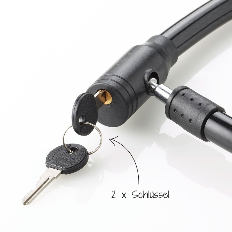 FISCHER 85848 Rope Lock Length 180 cm Black 12 mm