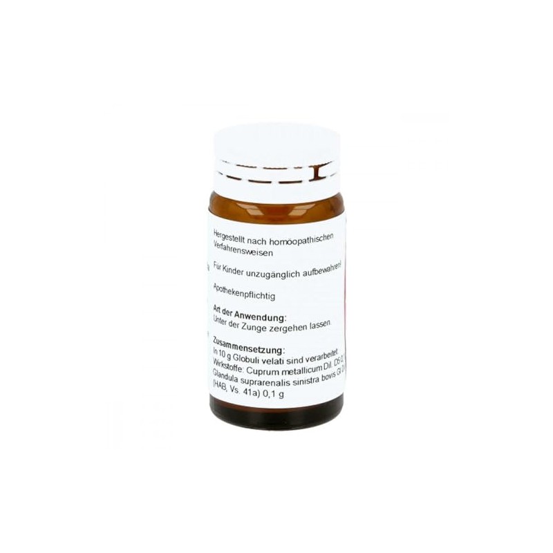 Glandula Suprarenales Sinistra Cum Cupro Globules 20 g