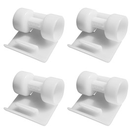 Vsttar Qty 4 The Pool Cleaner 896584000-259 Front Skirt with Rollers, Compatible with Hayward Poolvergnuegen 2X 2-Wheel 4X 4-Wheel and Pressure Side Automatic Cleaners, White