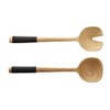 ASA Salad Servers with Black Nylon Handle, 24 x 6.3