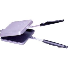 Italia-shoji Hot Sandwich Maker Baulu Single Silver Made in Japan XBW01