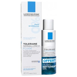 La Roche-Posay Tolériane Dermallergo Fluid 40ml + Dermo-Cleanser 50ml Free