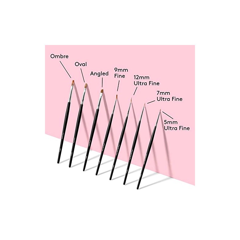 Mylee Brush For Gel Nail Art & Polish Application