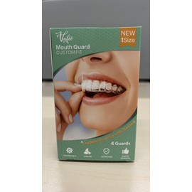 Vafee Mouth Guard for Grinding Teeth at Night: Moldable Dental Guard for Sleeping - Nighttime Protection for Teeth 4 Pack