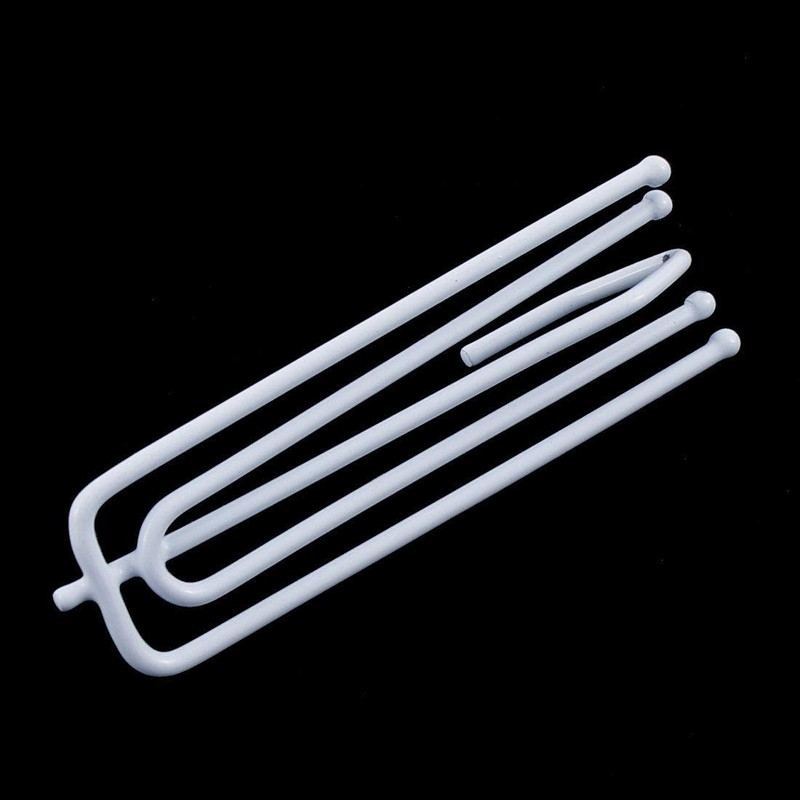 IPEAK Metal Curtain Hooks Pinch Pleat Header Tape Pins Heavy