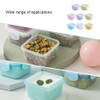 woojfcang 8 Pcs Mini Food Containers with Lid Sauce Pots