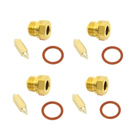 Set of 4 - Genuine Honda 2.5 Float Needle Valves Assembly - 16011-375-004 - Fits Honda CB750K