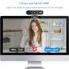 Webcam con micrófono, cámara Web HD 1080p, Full HD 1080P,