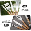 Multifunctional BBQ Grill Tool Set/Barbecue, 5 Pieces with Carry Bag,