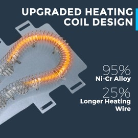 MEDE500VW1 MEDE300VW1 MEDB850WQ0 Dryer Heating Element Kit with Thermostat
