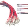 60Pcs 2.8mm 4.8mm and 6.3mm Female Spade Crimp Terminal with