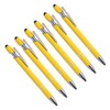 YOKIVE 6 Pcs Ballpoint Pen with Stylus Tip, 2 in