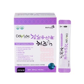 day rock Biorhythm Kimchi Lactobacillus Kids Stick Granular 30 Packets, 1 Month Supply / 바이오리듬 김치생유산균 키즈 스틱과립형 30포 1개월분