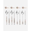 Sammi Spoon England Zen 12 Flower Ceramic Cutlery Gift Set 8P (4 sets of cutlery + 4 spoon rests) / 삼미수저 잉글랜드 젠 12꽃 세라믹 수저 선물세트 8P(수저4벌+수저받침4개)