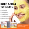 Kojic Acid and Turmeric Cleansing Pads 50Pcs, Turmeric Face Pad
