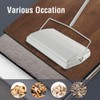 JEHONN Carpet Floor Sweeper with Horsehair, Non Electric Manual Sweeping,