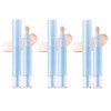 Liquid Foundation And Eye Concealer Dual Effect High Coverage Face Makeup For Dark Circles Blemishes Smooth Brightening Finish Long Lasting