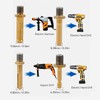 5Pcs Firewood Drill Bit 32mm Wood Log Splitter C45 Steel