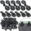 Shade Cloth Clips Plastic Sunshade Clips 60 Pcs Round Plastic