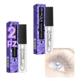 2 Serum Alargador Fortalecedor Pestaña Bioaqua Crecimiento Color Transparente                                                                         