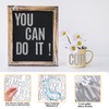 564Pcs 12 Sheets Self Adhesive Glitter Alphabet Letter Stickers 2