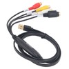 Video Capture Card USB to RCA S Video Converter Adapter